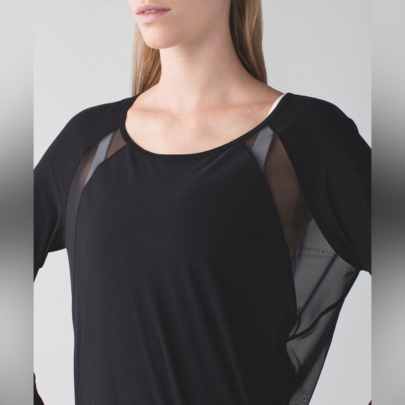 ◾️Lululemon If You’re Lucky Long Sleeve Tee Black - Picture 7 of 10